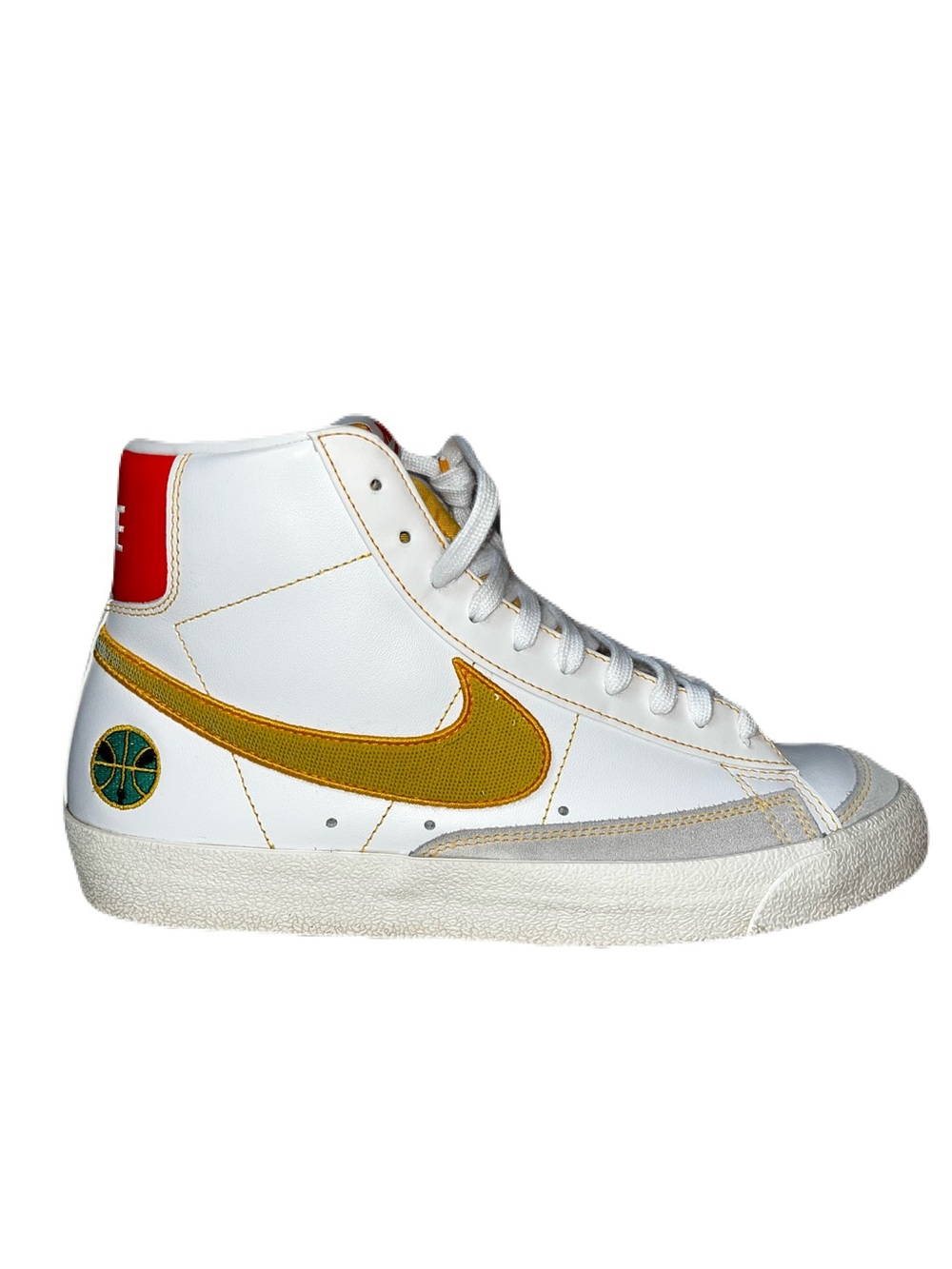 Nike Blazer Mid RayGuns ‘77 VNTG - White/University Gold/Green